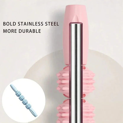 Massage Stick Leg Muscle Relaxer Yoga Roller Slim Calf Roller Full Body Massage Yoga Stick Splintsfitness equipment