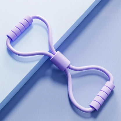 Yoga Resistance Bands Elastic Band Sports Exercise Puller 8-shaped Chest Expander for Body Building Home Gym Fitness Equipment