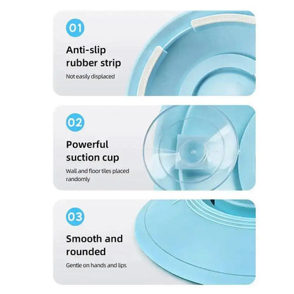 Pet Lick Toys Fun Tray Interactive Dog Toys Slow Feeder Food Dispenser For Puppy Training Enrichment Cat Feeding Crate Accessory