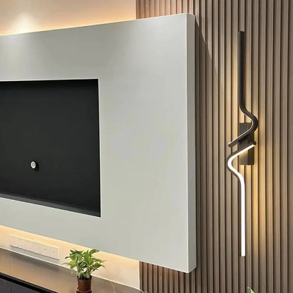 Modern Minimalist Strip Led Wall Light Bedroom Lights For Bedside Wall Sconce Led Light Living Room TV Sofa Background Wall Lamp