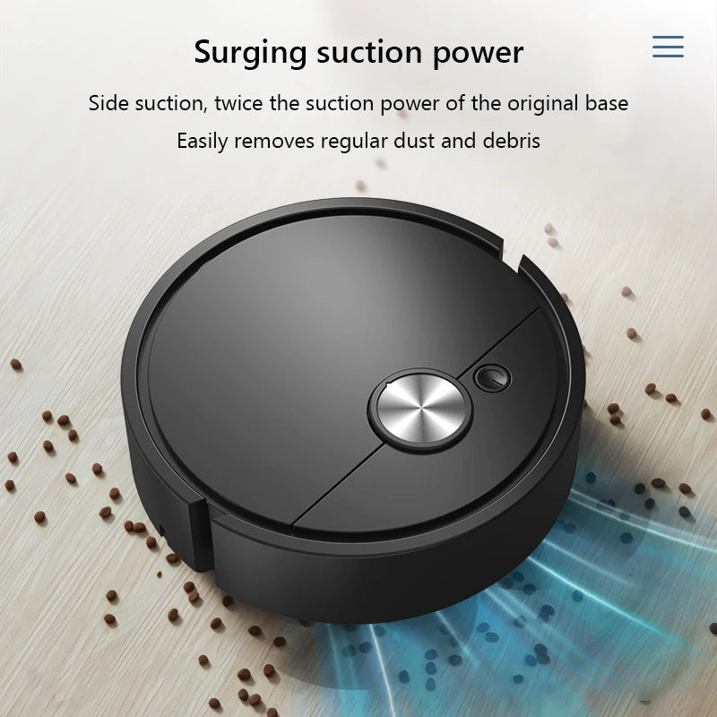 3 in 1 Sweeping Robot Vacuum Cleaner Mopping Smart Home USB Rechargeable Vacuum Mop Robot Sweep Floor Robot for Home Office