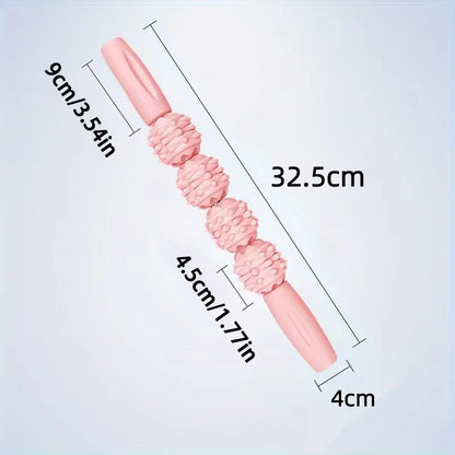 Massage Stick Leg Muscle Relaxer Yoga Roller Slim Calf Roller Full Body Massage Yoga Stick Splintsfitness equipment