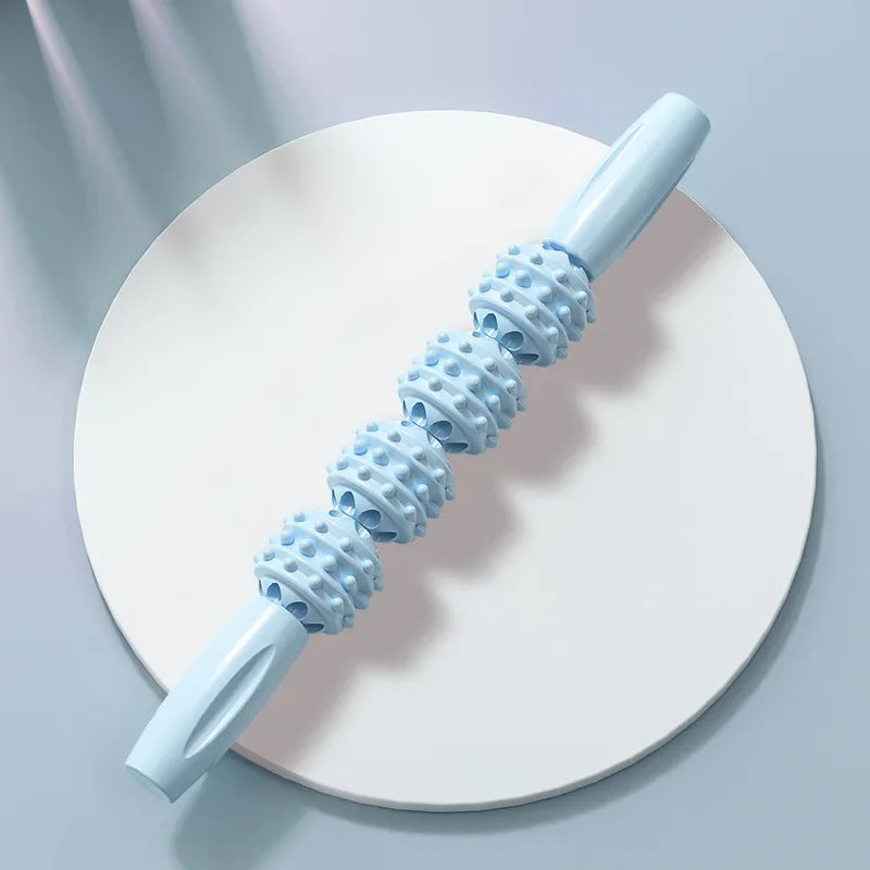  Massage Stick Leg Muscle Relaxer Yoga Roller Slim Calf Roller Full Body Massage Yoga Stick Splintsfitness equipment