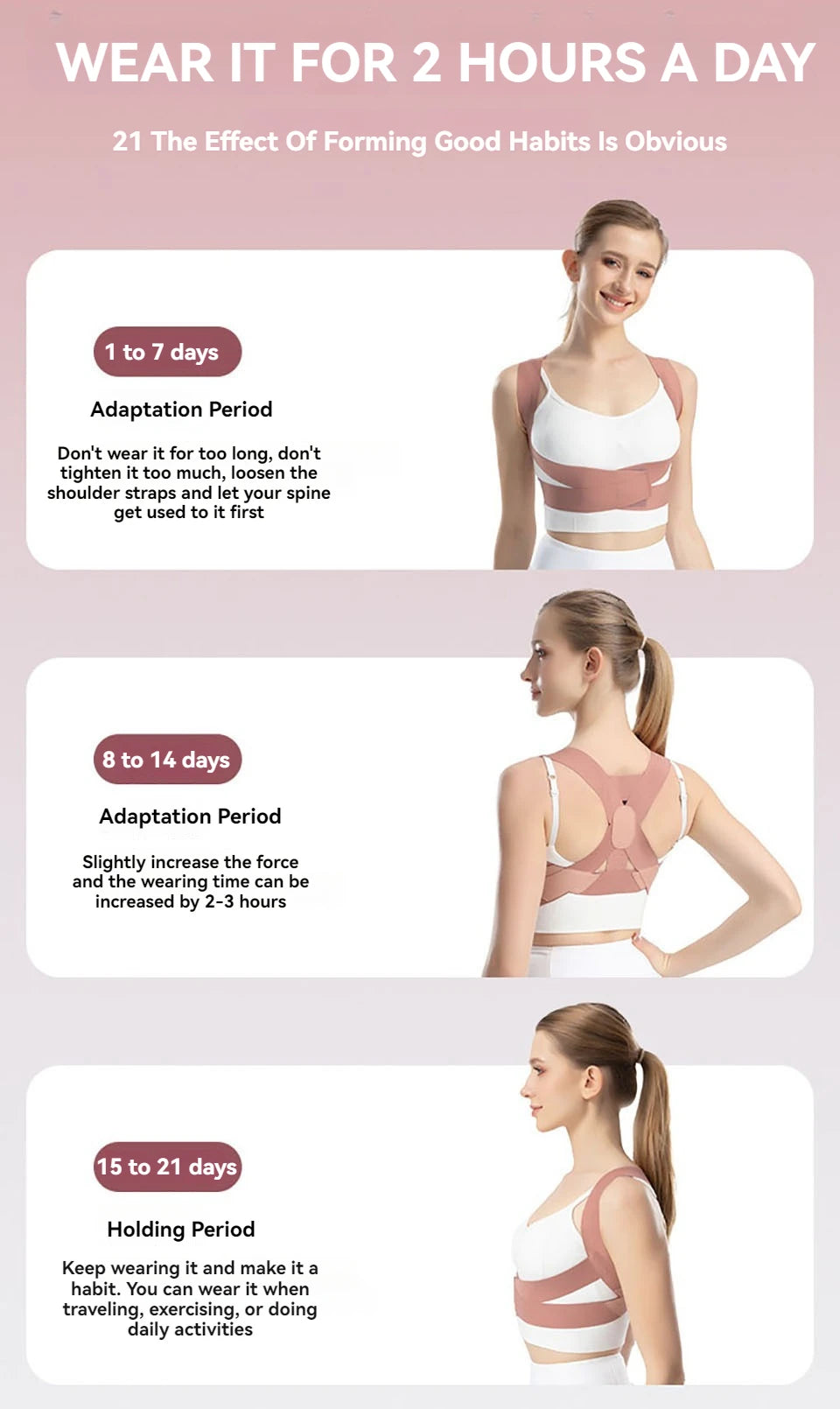 Adult Hunchback Corrector Invisible Back Straightening Stretching Straight Back Open Shoulder Lumbar Correction Belt Men Women