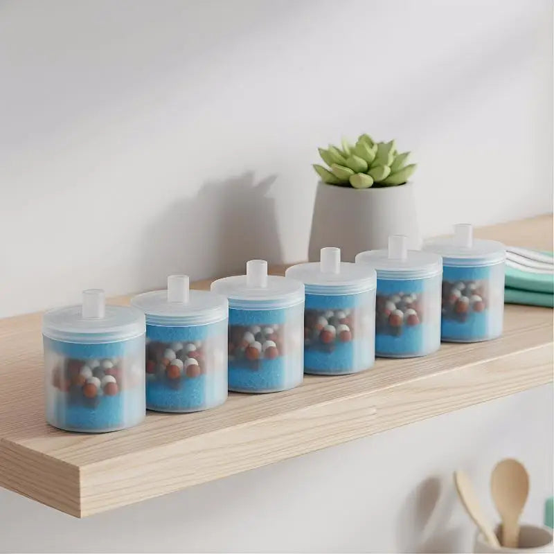 Essential 5Pcs Cat Fountain Filters - Replacement for 1.3L Ceramic Pet Drinking Water Dispensers - Healthy Hydration Supplies