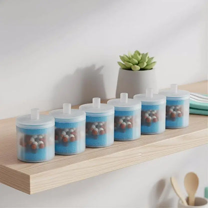 Essential 5Pcs Cat Fountain Filters - Replacement for 1.3L Ceramic Pet Drinking Water Dispensers - Healthy Hydration Supplies