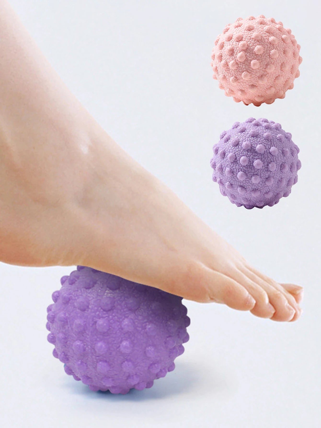 Fascia Ball Raised Point Massage Ball TPR Posture Master Yoga Ball Waist and Back Foot Massage Ball