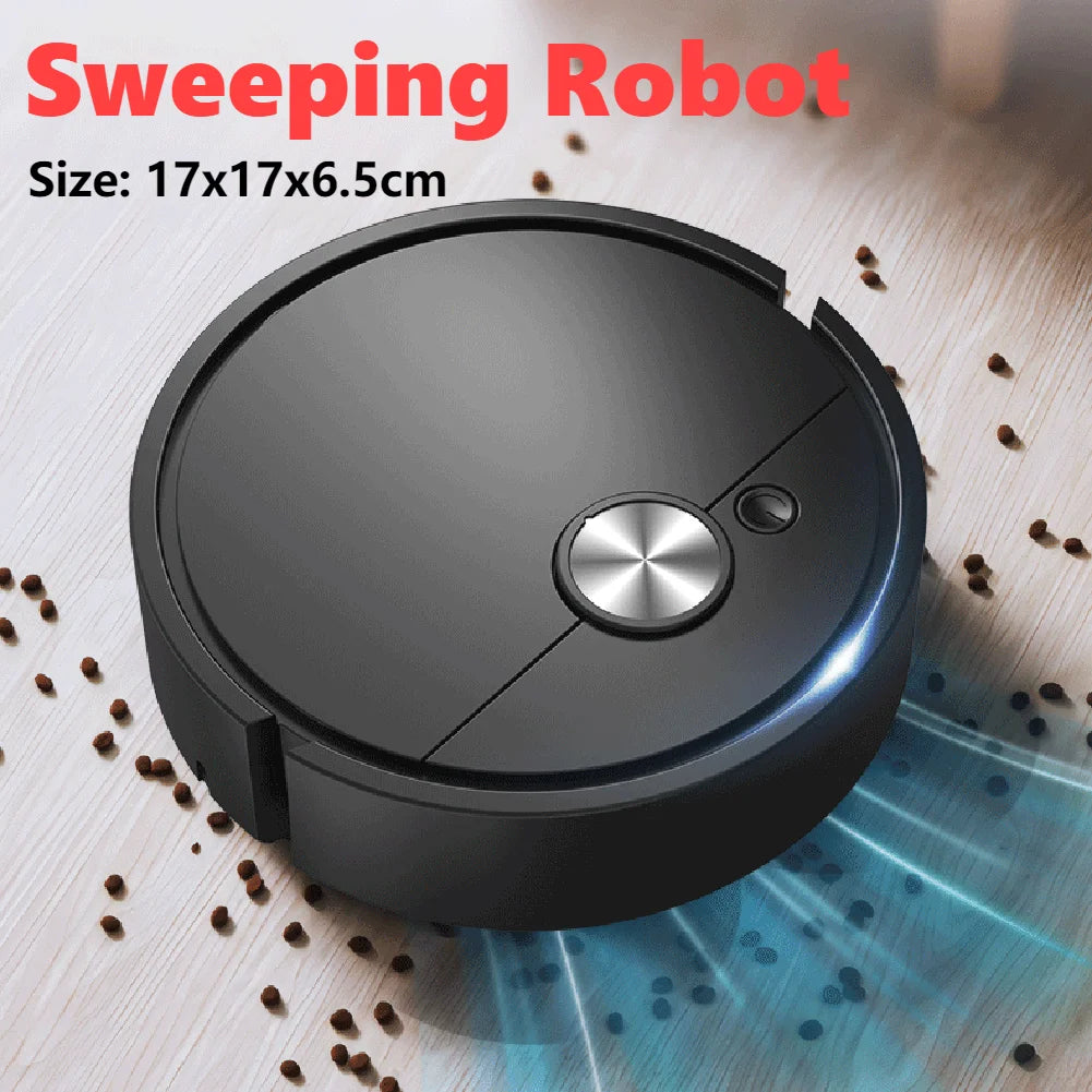 3 in 1 Sweeping Robot Vacuum Cleaner Mopping Smart Home USB Rechargeable Vacuum Mop Robot Sweep Floor Robot for Home Office