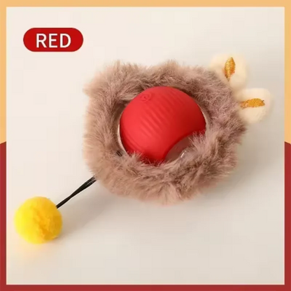 Hot pet dog toys are automatically teasing cat balls and self-exciting cat sticks and ticks and resistant to wear pet toys