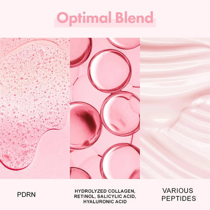 Collagen Peptide Facial Serum Targets Dull Skin Boosts Skin Elasticity Stimulates Skin Renewal Repair Salmon PDRN KOREAN Product